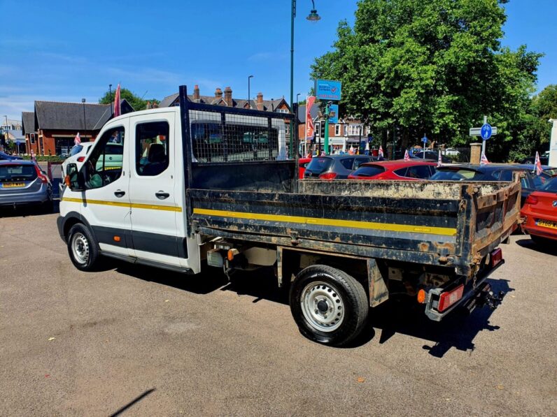 FORD TRANSIT 350 D/CAB TIPPER