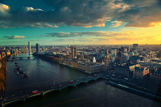 image of central london