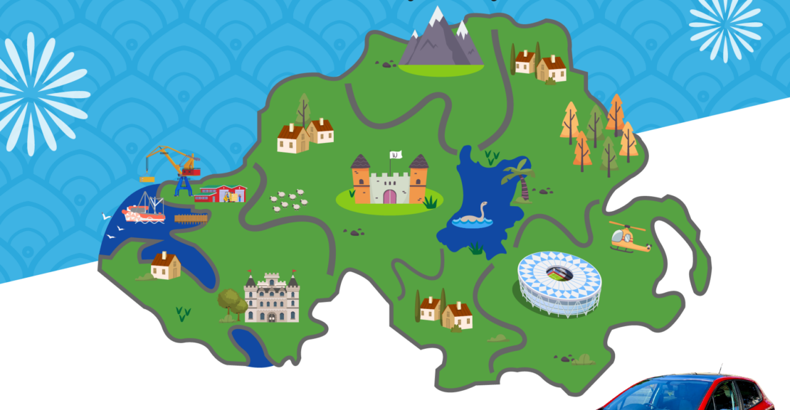 image of Northern Ireland map