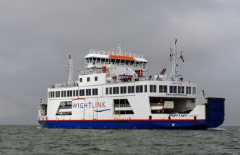 image of the ferry from portsmouth to Ryde
