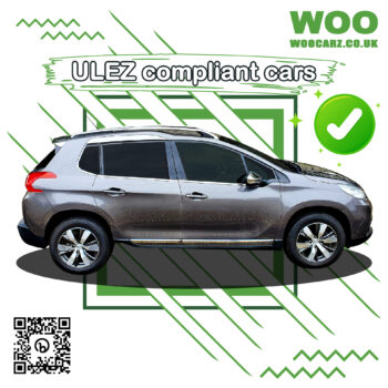 Graphic of a ULEZ compliant car