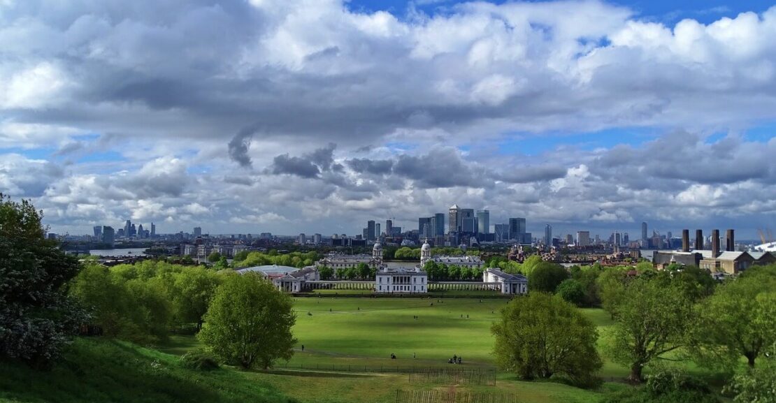 London skyline during the day