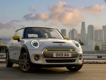 BMW electric Mini car