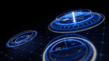 graphic of hologram image